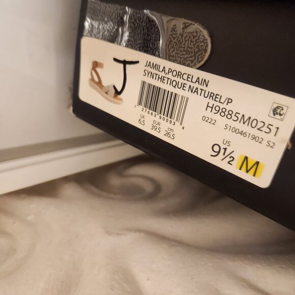 Naturalizer Porcelain Jamila Gladiator Sandals. NIB. Size 9.5 - Picture 3 of 9